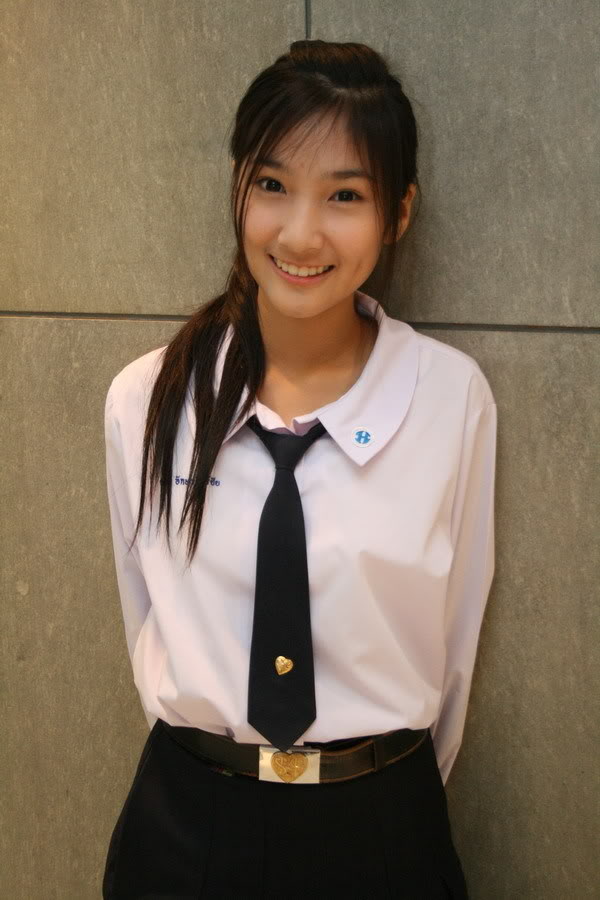 Nham Top Beautiful Thai Student