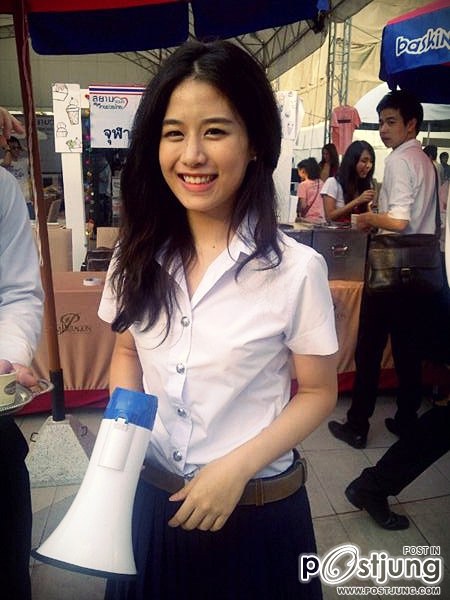 Beautiful Girl, thai perfect student and so cute