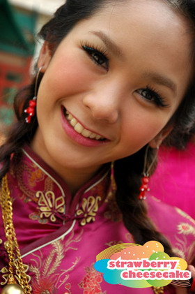 Strawberry Cheese Cake TV3 Thai Super Star so pretty girl.
