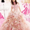 So beautiful lady with the pink wedding uniform