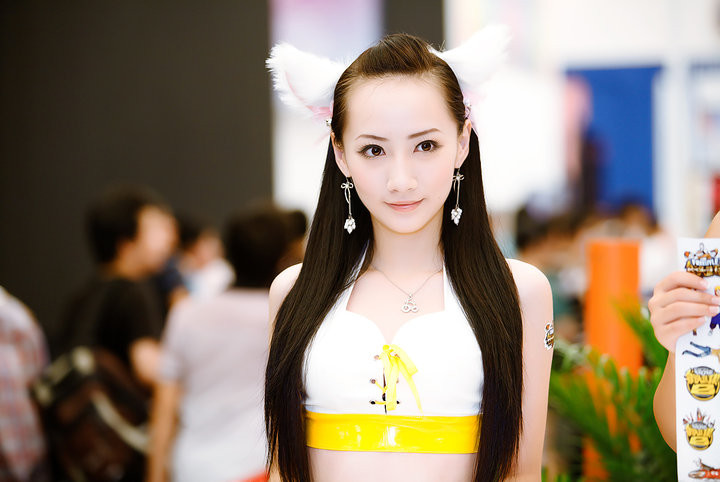 Pretty lady and Sexy with China Joy