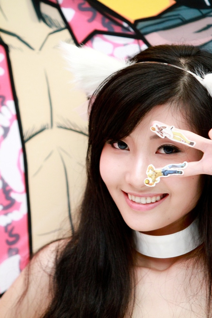 Pretty lady and Sexy with China Joy