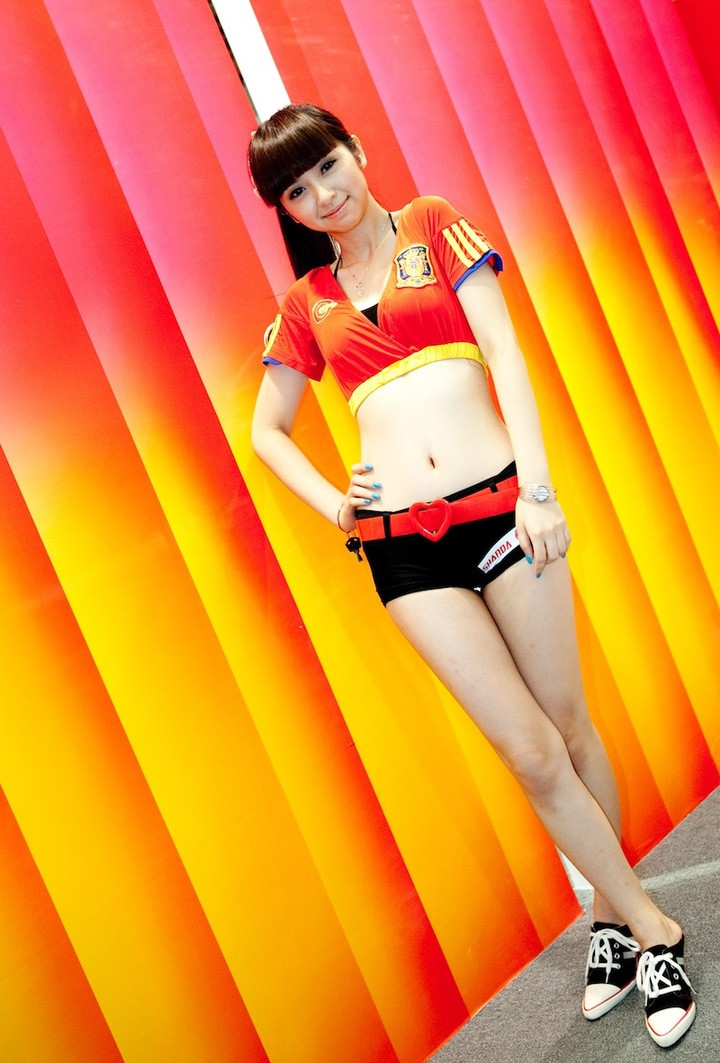 Pretty lady and Sexy with China Joy