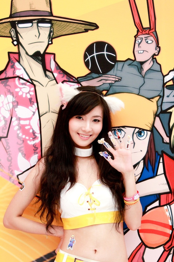 Pretty lady and Sexy with China Joy