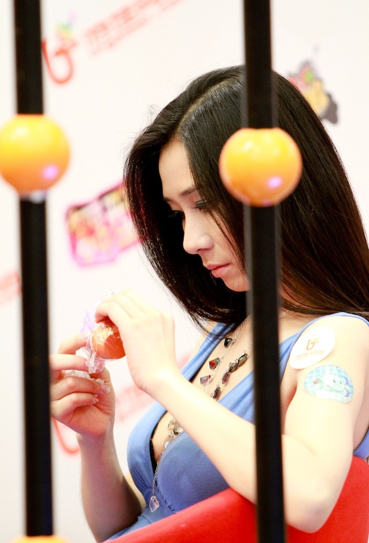 Pretty lady and Sexy with China Joy