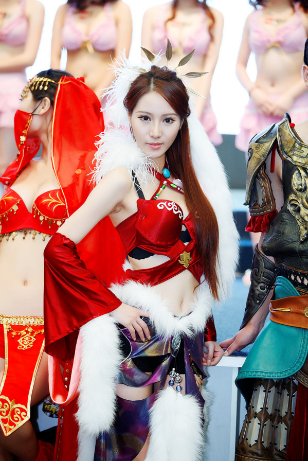 Pretty lady and Sexy with China Joy