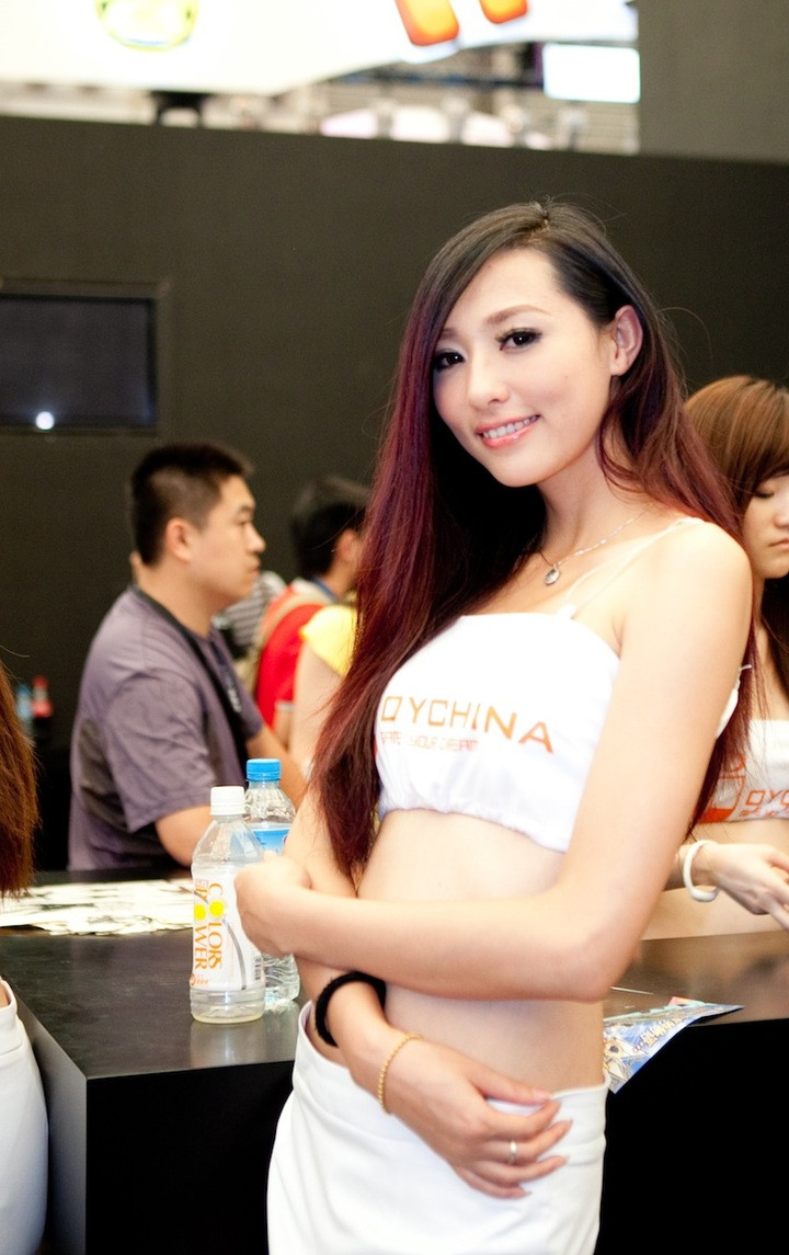 Pretty lady and Sexy with China Joy