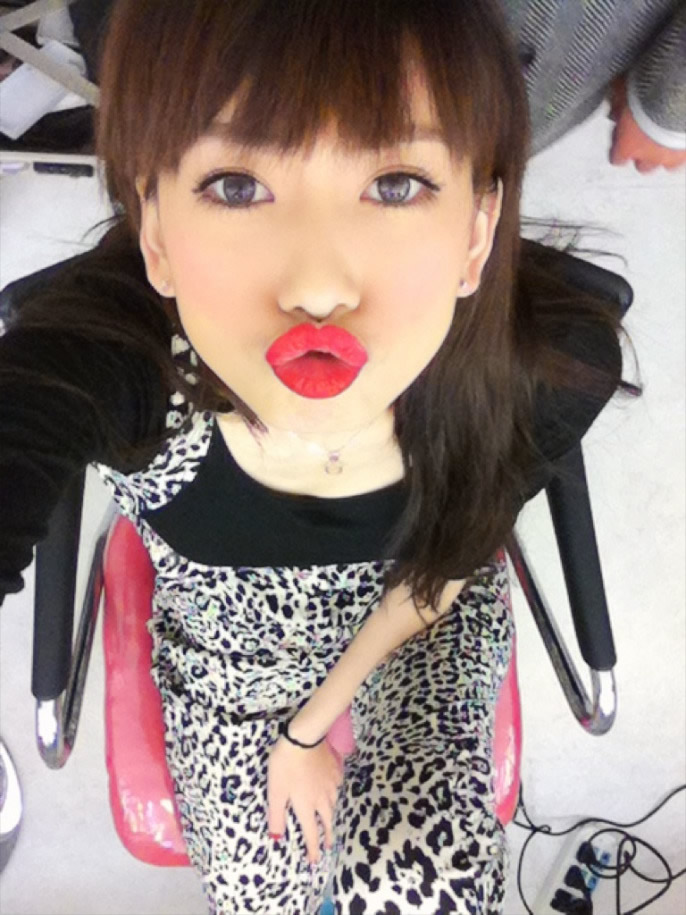 Beautiful Asian lady  in many style