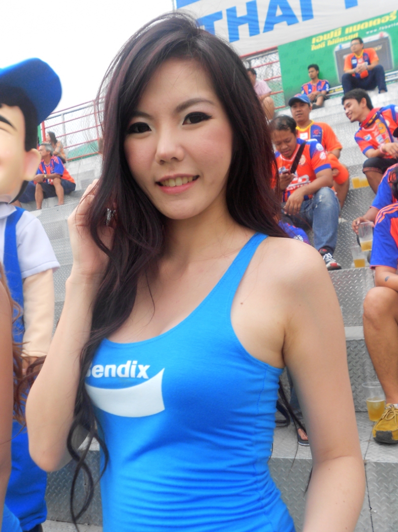 Pretty Thailand Football FC lady so Sexy and Beautiful 