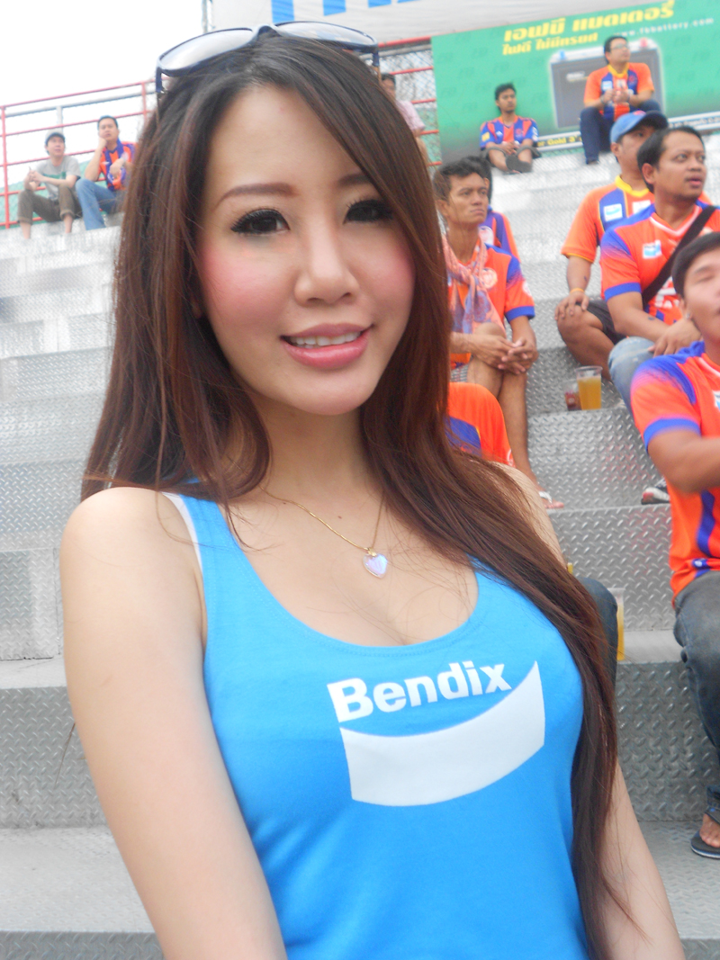 Pretty Thailand Football FC lady so Sexy and Beautiful