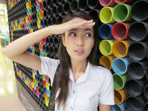 Taew, Thai student beautiful girl