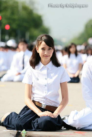 Taew, Thai student beautiful girl