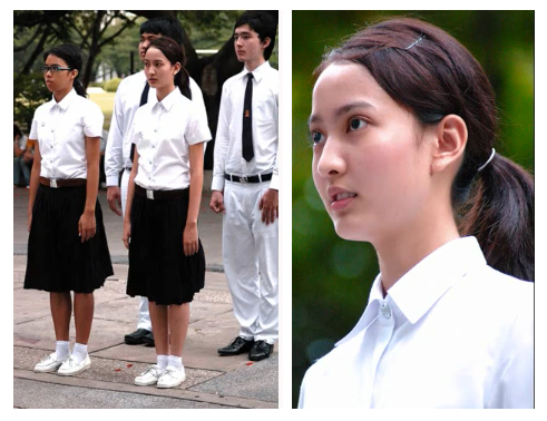 Taew, Thai student beautiful girl