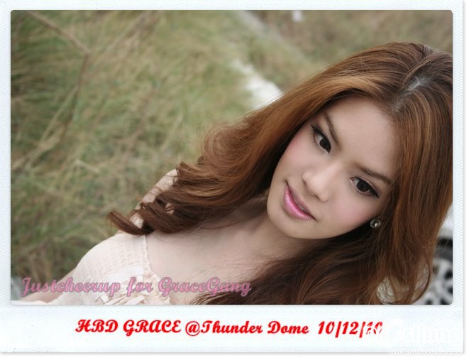 Grace Karnklao Daoysienklao Thai super star.