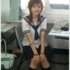 Japanese Student very cute in uniform