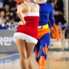 Sexy pretty girl in Christmas Style at Korea Dance Contest