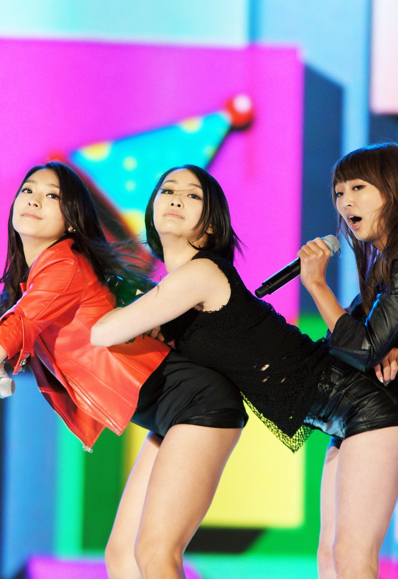 Sister Korean Girl Group at Live Concert