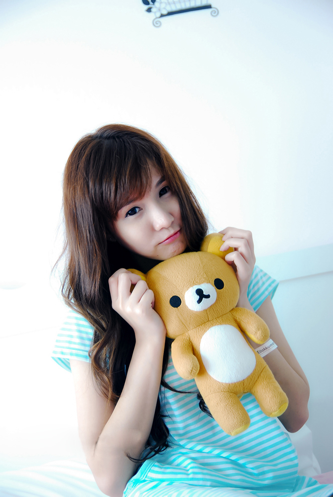 Beauty girl from Asia, she is so cute