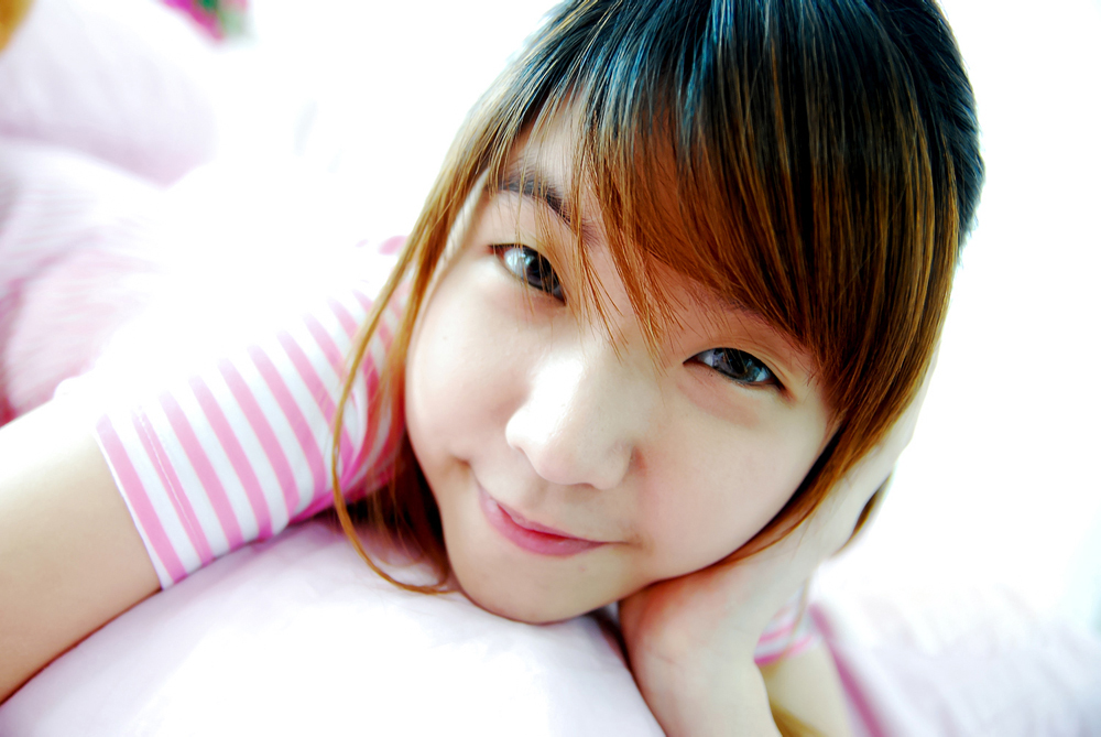 Pretty asian Girl from photo club, she so cute