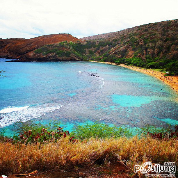 Ploy Chermarn & Navin Tar at Hawaii on Holiday