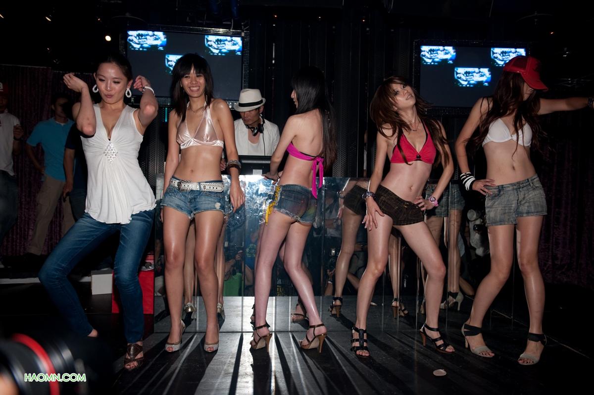 HOT and Sexy Lady Night Club in Korea