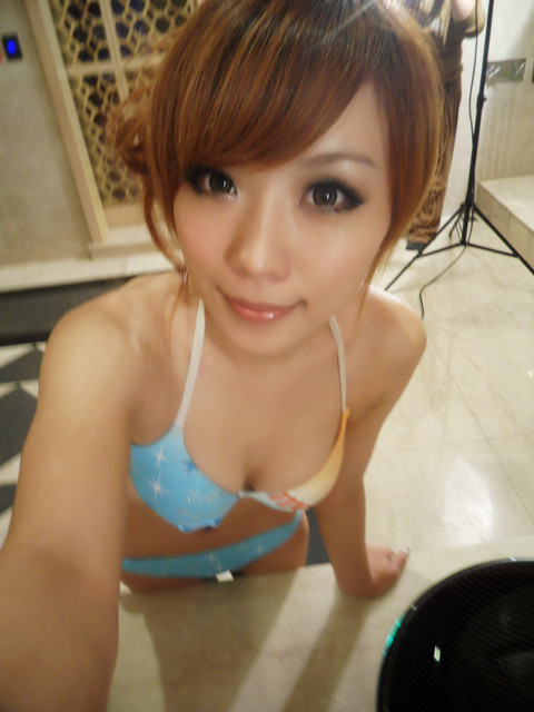 Asian Sexy lady with her camera (Home Edition)