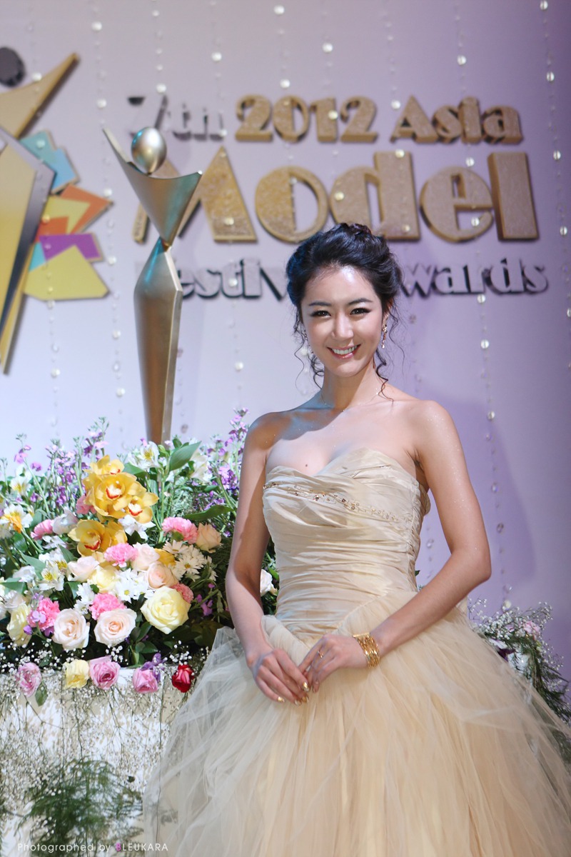 Jung Joo Mi Korean Super Model at Asian Model Awards 2012