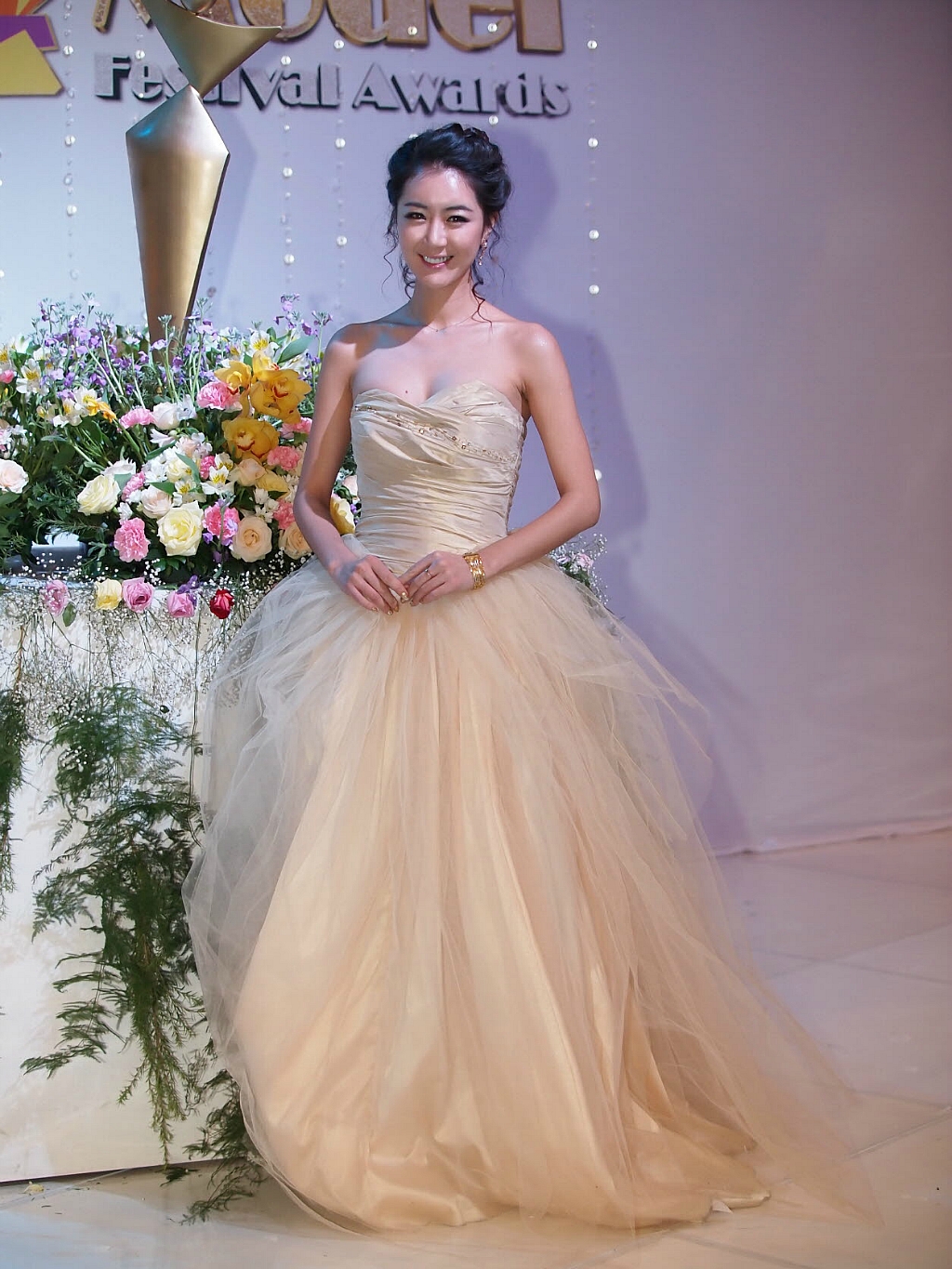 Jung Joo Mi Korean Super Model at Asian Model Awards 2012