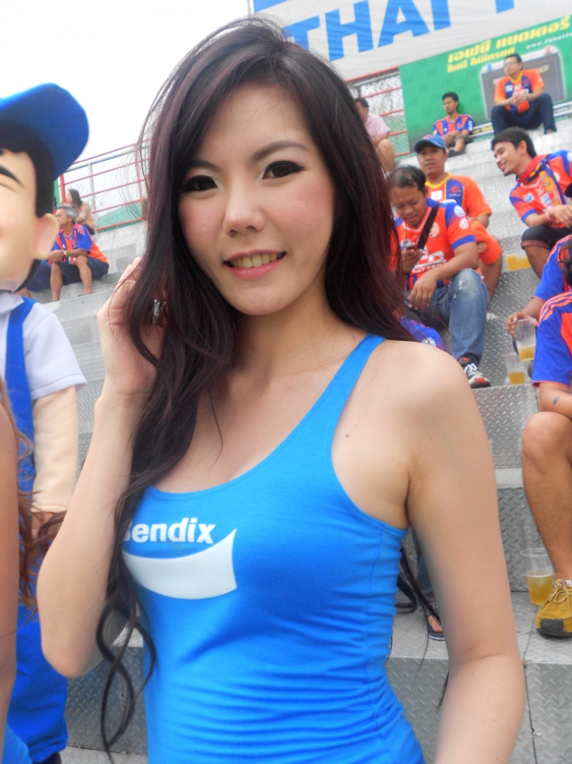 Pretty Thailand Football FC lady so Sexy and Beautiful