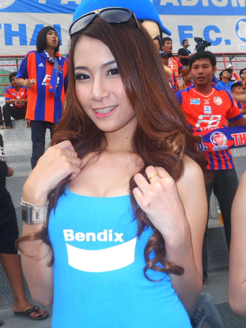 Pretty Thailand Football FC lady so Sexy and Beautiful