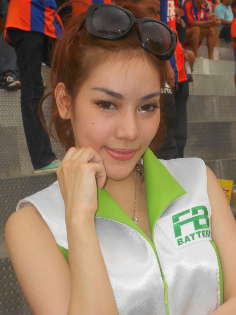 Pretty Thailand Football FC lady so Sexy and Beautiful