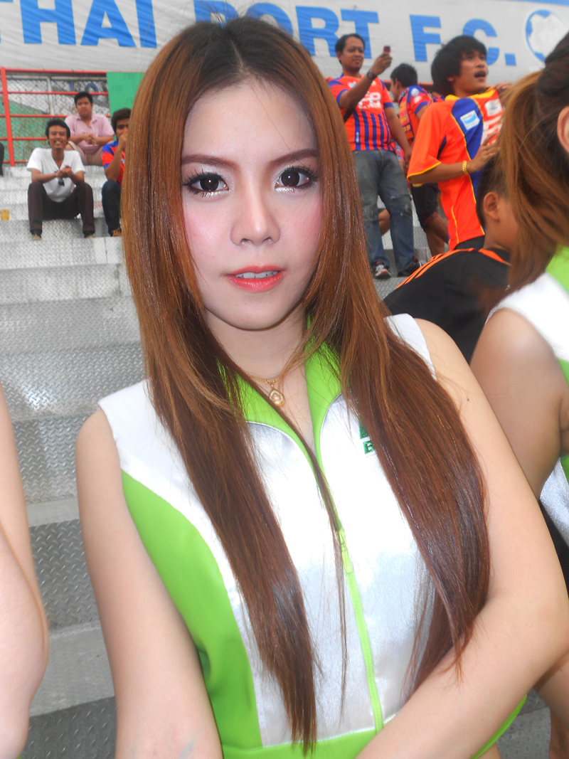 Pretty Thailand Football FC lady so Sexy and Beautiful