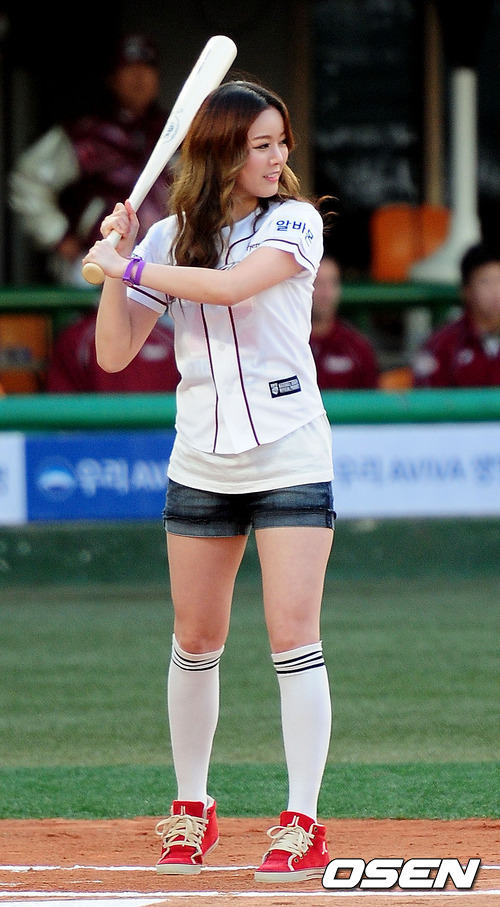 Girl Group Korean Superstar at ballpark Mok 2012, Seoul