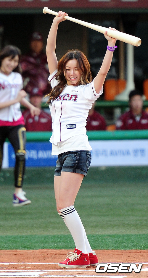 Girl Group Korean Superstar at ballpark Mok 2012, Seoul