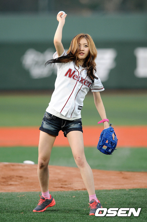 Girl Group Korean Superstar at ballpark Mok 2012, Seoul