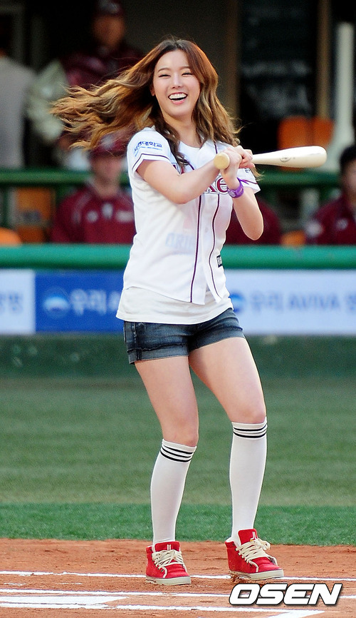 Girl Group Korean Superstar at ballpark Mok 2012, Seoul