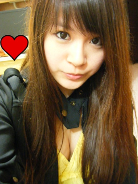 Sasa Akane Cute Student with Her Privacy Self-photo