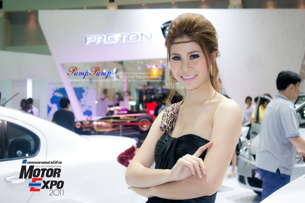 Asian Sexy Pretty Motor Expo 2011 in Thailand