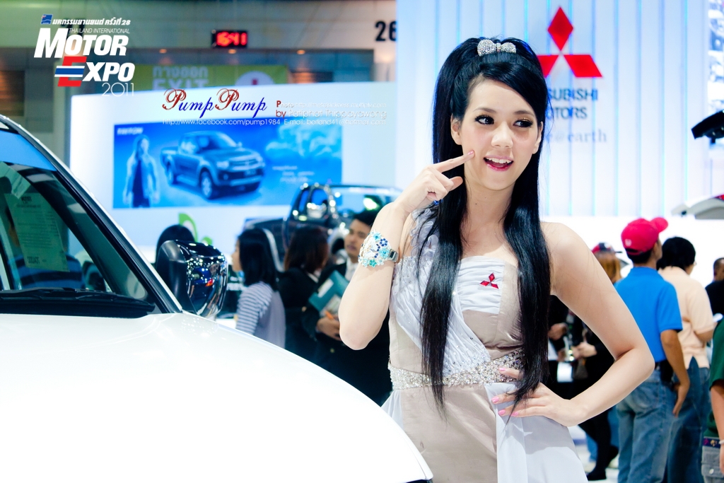 Asian Sexy Pretty Motor Expo 2011 in Thailand