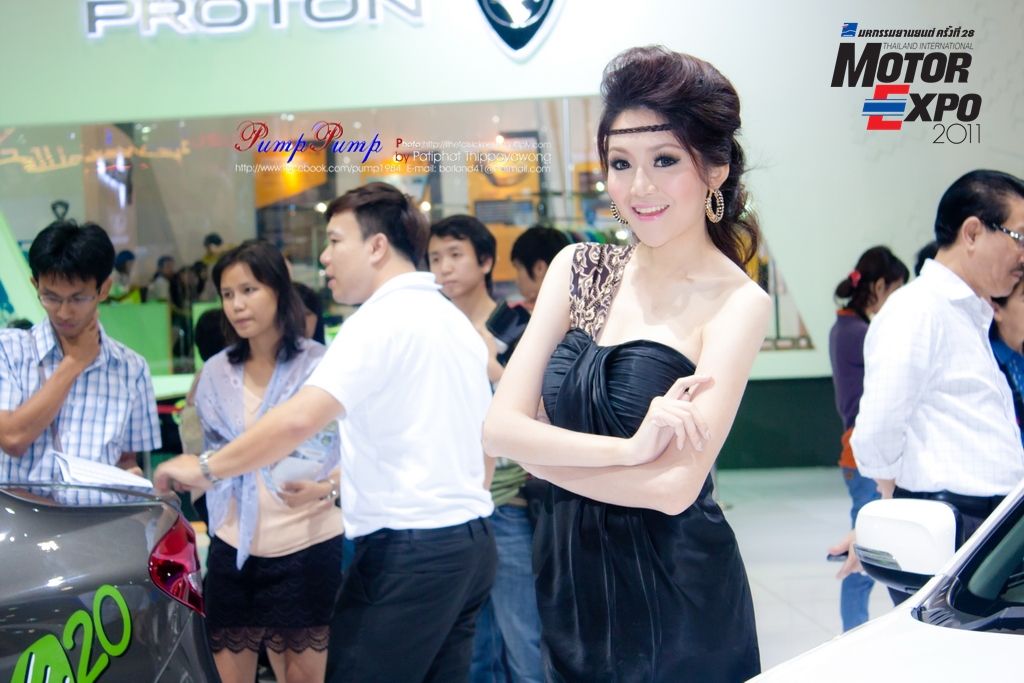 Asian Sexy Pretty Motor Expo 2011 in Thailand