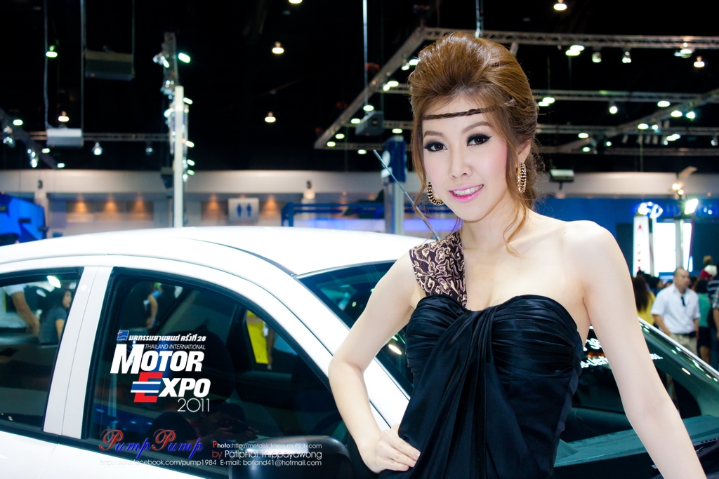 Asian Sexy Pretty Motor Expo 2011 in Thailand